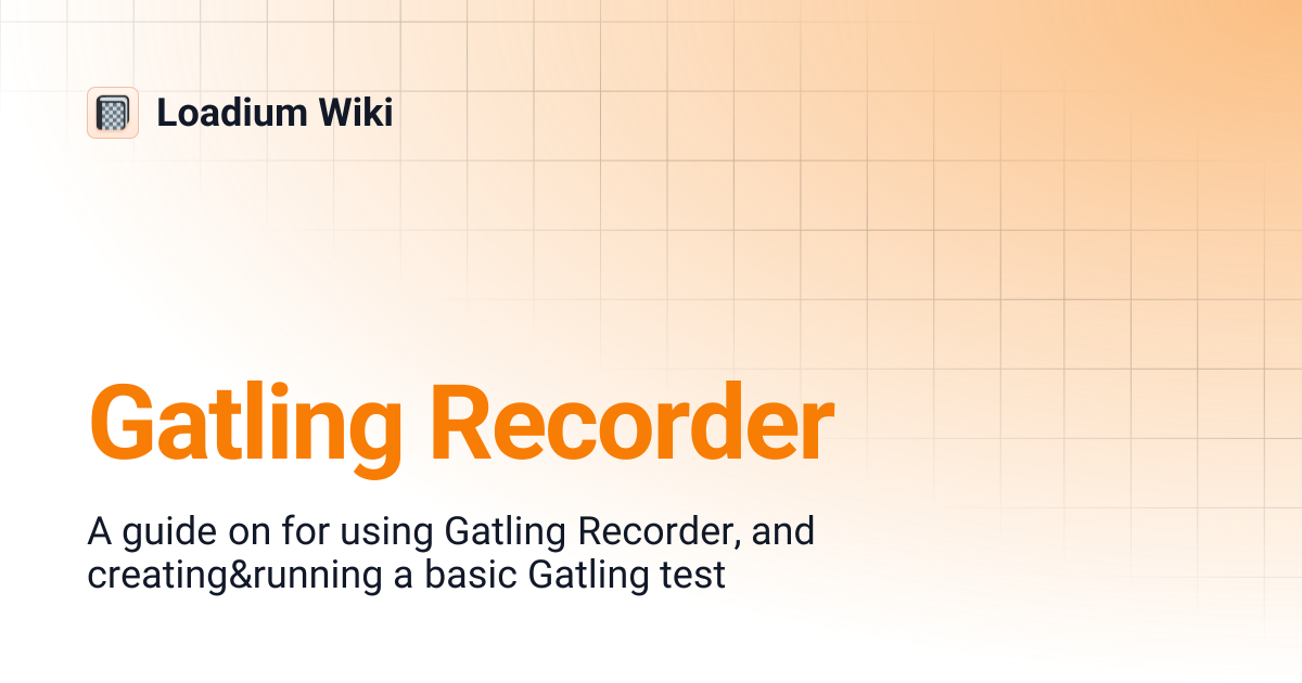 Gatling Recorder | Loadium Wiki